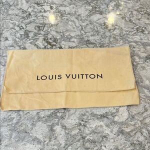 ✨ Louis Vuitton Flap Dust Bag | 13x7.5 Beige | For Clutches & Small Bags